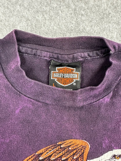 1992 Vintage Harley Davidson "Dreamcatcher Eagle" tee - Size L