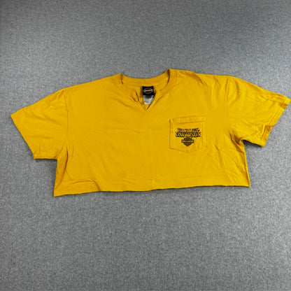 2011 Harley Davidson "Savannah GA" crop top - READ DESC.