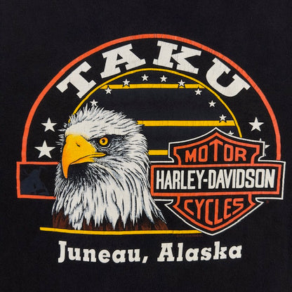 1995 Vintage Harley Davidson "Lightning Letters" tee - Size M