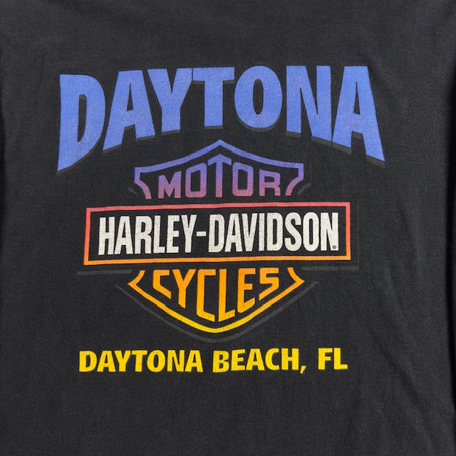 1997 Vintage Harley Davidson "Daytona Flame" L/S - Size L