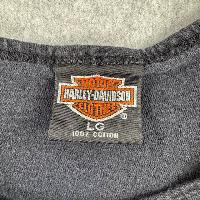 1992 Vintage Harley Davidson "Can't Chain The Power" tank - Size L
