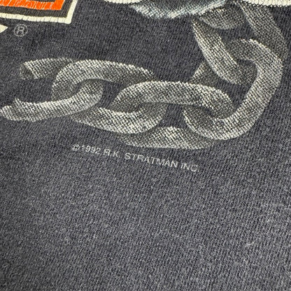1992 Vintage Harley Davidson "Can't Chain The Power" tank - Size L