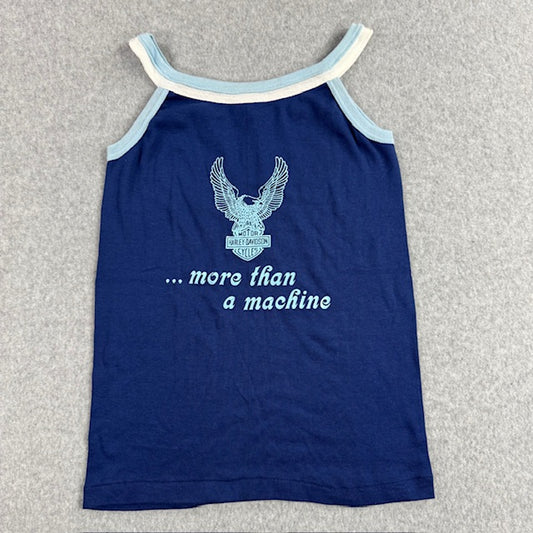 Vintage Late 70s / Early 80s Harley Davidson "More Than A Machine" READ DESC.