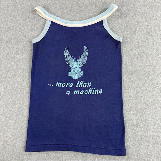 Vintage Late 70s / Early 80s Harley Davidson "More Than A Machine" READ DESC.