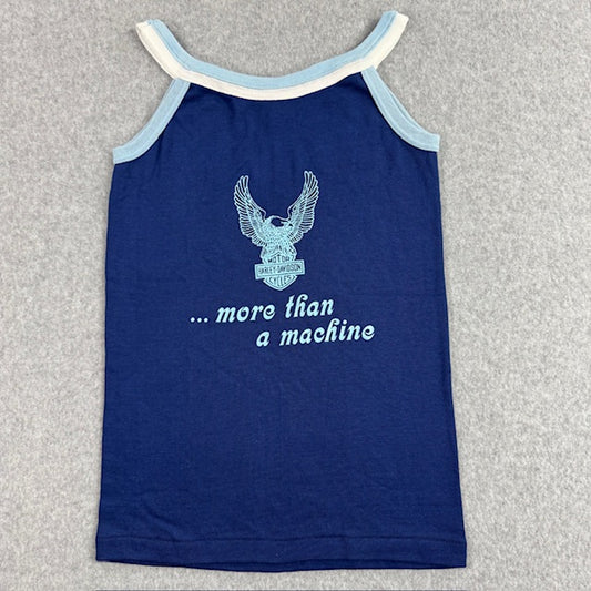 Vintage Late 70s / Early 80s Harley Davidson "More Than A Machine" READ DESC.