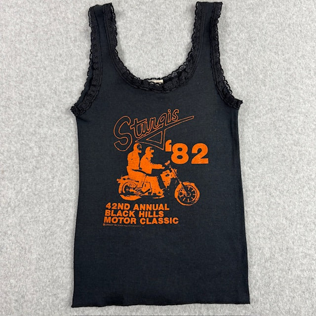 1982 Vintage Sturgis "42nd Annual Black Hills Motor Classic" tank - READ DESC.