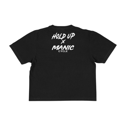 HOLD UP X MANIC CYCLE "SET THE STANDARD" Crop Top